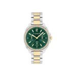 ساعة كيت كرونوغراف كوارتز خضراء للنساء