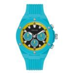 ساعة رجالية كوارتز بمينا أسود