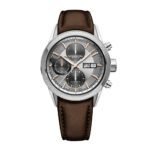 ساعة رجالية أوتوماتيكية بمينا فضي