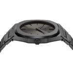 Men's Ultra Thin Monoblock Anthracite Watch - صورة 2