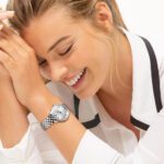 Toccata Women Quartz Watch with White Mother of Pearl Dial and Diamonds - صورة 4