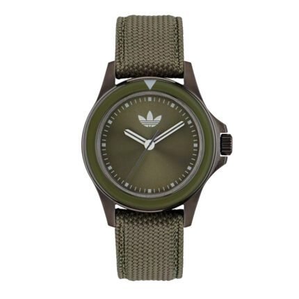 Men's Quartz Green Dial Watch