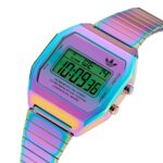 Watch for Men and Women with Digital Movement and Iridescent Dial - صورة 2