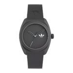 Men's and Women's Quartz Watch with Black Dial