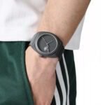 Men's and Women's Quartz Watch with Black Dial - Image 5