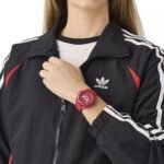 Men's and Women's Quartz Watch with Red Dial - صورة 9