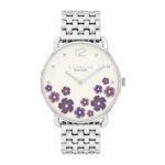 ساعة إليوت براون النسائية ذات المينا الطباشيري