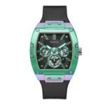 ساعة كوارتز رجالية بمينا أسود