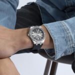 Men's Quartz Watch with Black Dial - صورة 5