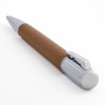 Brown and Silver Ballpoint Pen - صورة 3