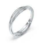 سوار نسائي مطلي بالروديوم