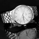 Men's Swiss Quartz Watch with White Dial - صورة 4