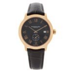 ساعة مايسترو أوتوماتيكية للرجال بمينا أسود