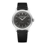 ساعة رجالية بحركة أوتوماتيكية ومينا أسود