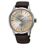 Men Watch with Brown Dial