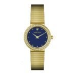 ساعة كوارتز نسائية بلون أزرق