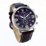 Men's watch quartz movement blue dial color - صورة 2