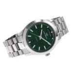 Men's watch, automatic movement, green dial - صورة 3