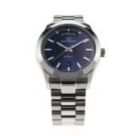 Men's watch, automatic movement, blue dial - صورة 2