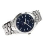 Men's watch, automatic movement, blue dial - صورة 3