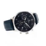 Men's watch, quartz movement, blue dial color - صورة 3