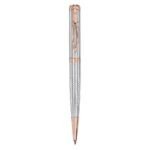 Ballpoint Pen in Silver and Rose Gold Chrome